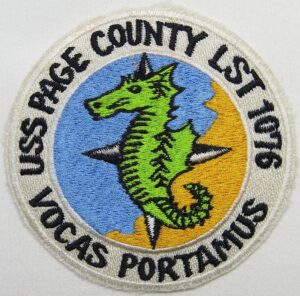 USS Page County LST-1076 Patch