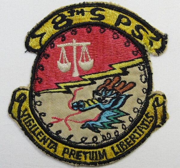 8th Security Police Squadron Patch