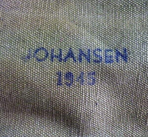 1945 Dated M45 U.S. Army Upper Field Pack Backpack - Image 3