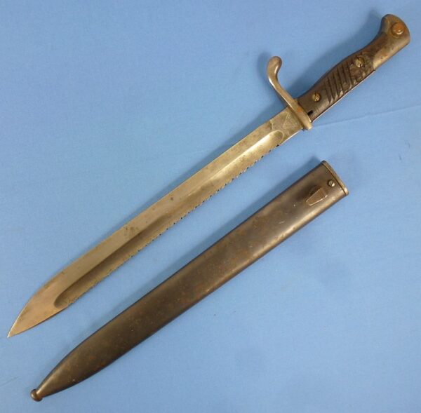 WWI German S98/05nAS Sawback Bayonet by Durkopp Werke - Image 2