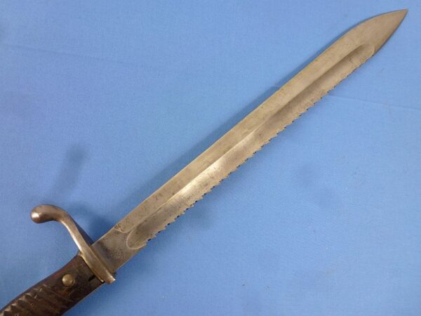WWI German S98/05nAS Sawback Bayonet by Durkopp Werke - Image 4
