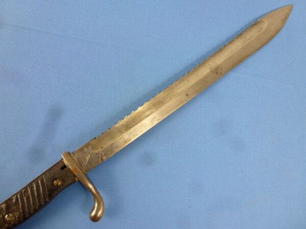 WWI German S98/05nAS Sawback Bayonet by Durkopp Werke - Image 5