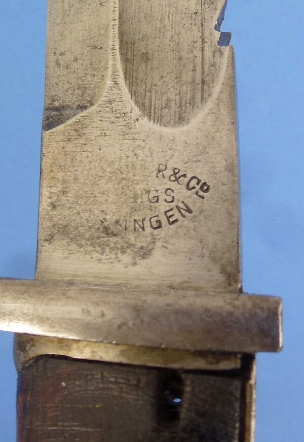 WWI German S98/05nAS Sawback Bayonet by Durkopp Werke - Image 7