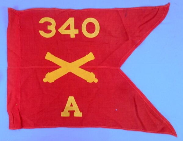 WWII 340th Field Artillery Battalion (89th Infantry Division) Guidon