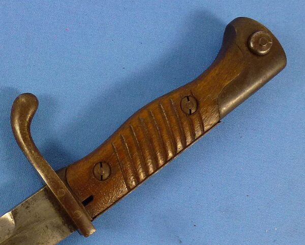 1917 Dated German Model 1898/05 "Butcher Blade" Bayonet by Pack Ohliger & Co. - Image 8