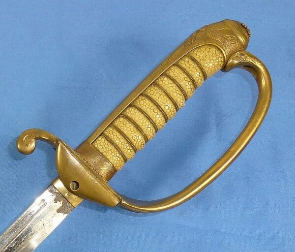 WWII Period Model 1883 Japanese Naval Officer Sword - Image 7