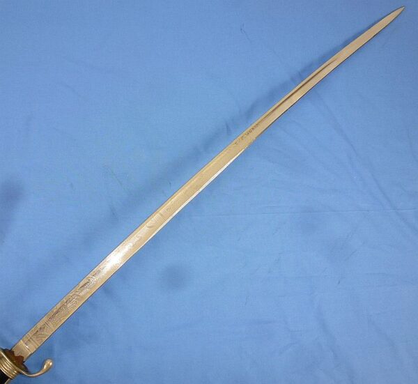 1917 Dated Model 1902 U.S. Army Officer Presentation Sword to a Woman by Weyersberg - Image 7