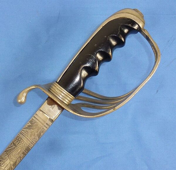 1917 Dated Model 1902 U.S. Army Officer Presentation Sword to a Woman by Weyersberg - Image 10