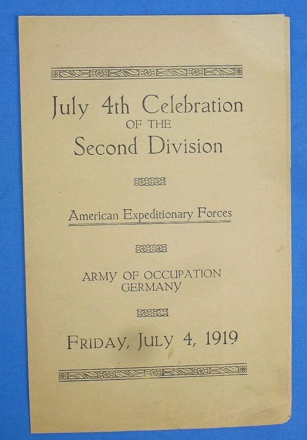 U.S. Marine's WWI Second Division "The Indian" Magazine Book with the Owner's Marine Corps Medal Award Document - Image 4