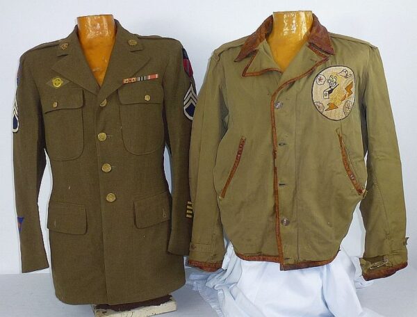Identified China Burma India Theater 9th Photo Reconnaissance Squadron Staff Sergeant M1941 Field Jacket and Tunic