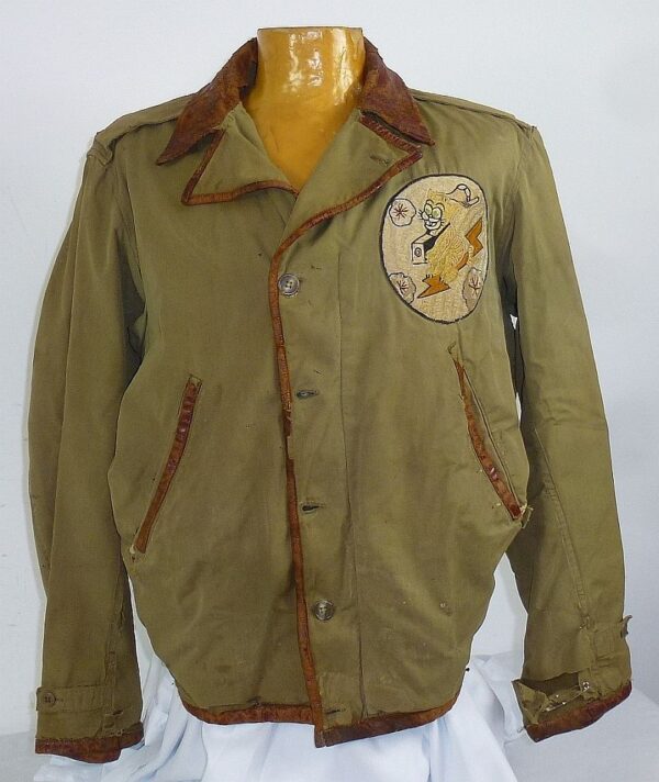 Identified China Burma India Theater 9th Photo Reconnaissance Squadron Staff Sergeant M1941 Field Jacket and Tunic - Image 2