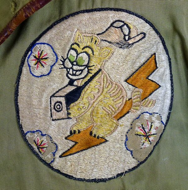 Identified China Burma India Theater 9th Photo Reconnaissance Squadron Staff Sergeant M1941 Field Jacket and Tunic - Image 3