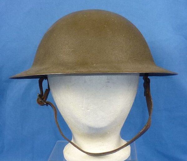 Painted WWI 89th Division Artillery Headquarters M1917 Combat Helmet - Image 3