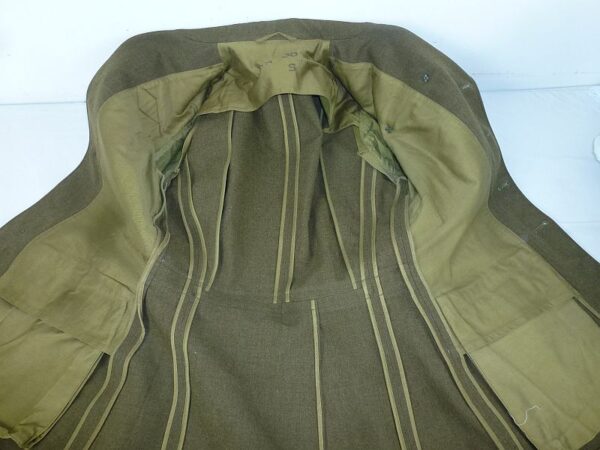 WWII 14th Air Force Sergeant First Class Air Gunner Tunic and A-2 Flight Jacket - Image 9