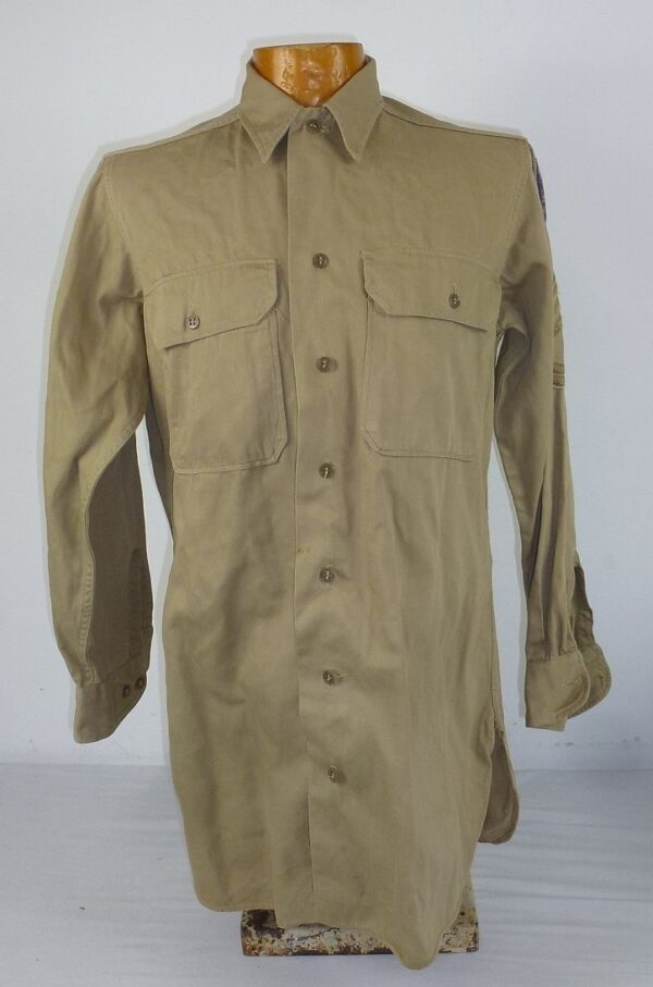 WWII 14th Air Force Sergeant First Class Air Gunner Tunic and A-2 Flight Jacket - Image 12