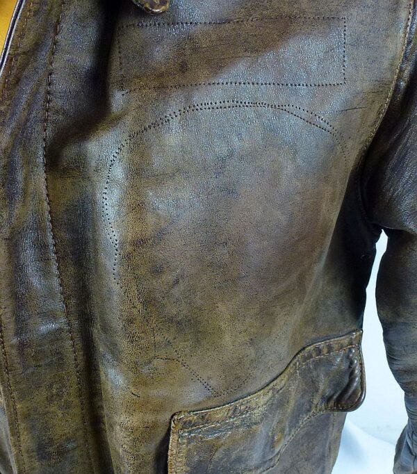 WWII 14th Air Force Sergeant First Class Air Gunner Tunic and A-2 Flight Jacket - Image 20
