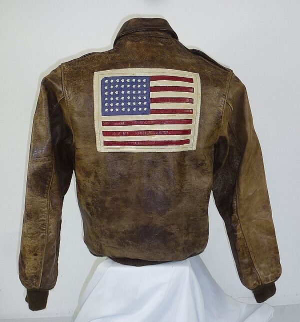 WWII 14th Air Force Sergeant First Class Air Gunner Tunic and A-2 Flight Jacket - Image 22
