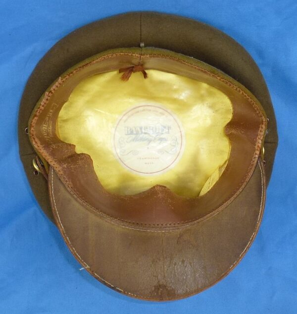 WWII U.S. Army Officer Visor Cap by Bancroft - Image 7