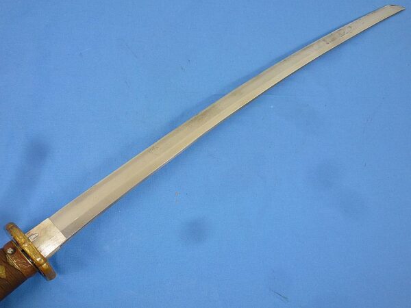 1943 Dated Signed Japanese Army Officer Shin Gunto Sword - Image 5