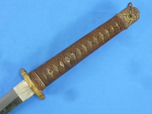 1943 Dated Signed Japanese Army Officer Shin Gunto Sword - Image 6