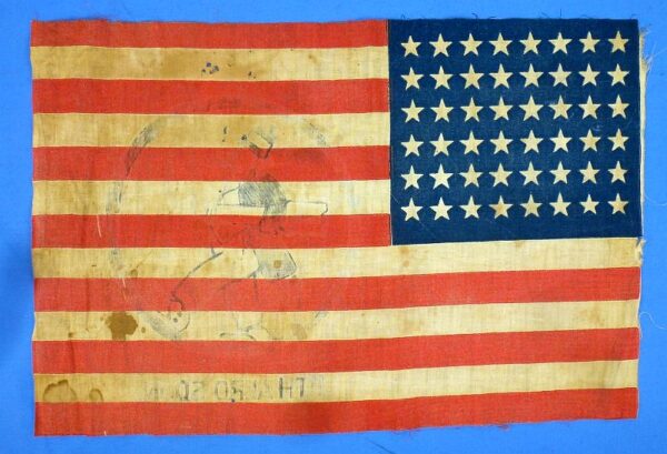 WWI 11th Aero Squadron American Flag - Image 2
