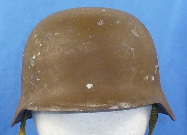 WWII Japanese Civil Defense Helmet in German Stahlhelm Style - Image 2