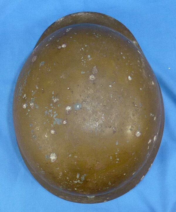 WWII Japanese Civil Defense Helmet in German Stahlhelm Style - Image 6