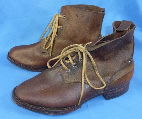 WWII Japanese Army EM/NCO Ankle Boots - Image 3