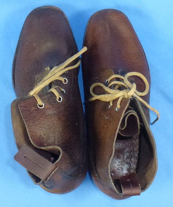 WWII Japanese Army EM/NCO Ankle Boots - Image 5
