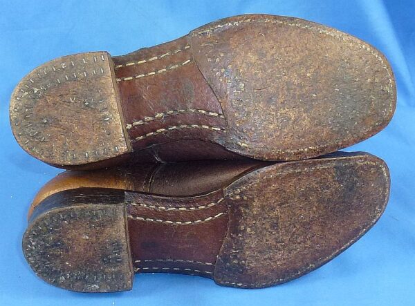 WWII Japanese Army EM/NCO Ankle Boots - Image 6
