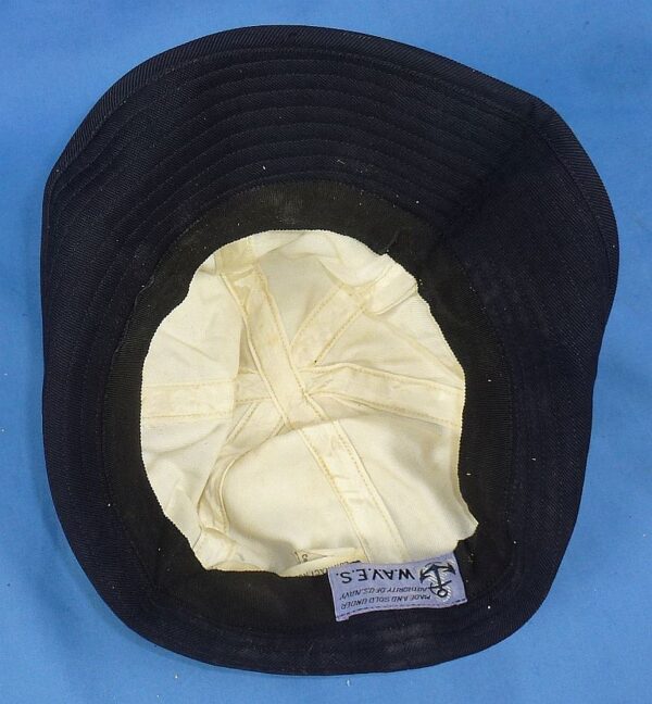WWII U.S. Navy WAVES Enlisted Ranks Service Uniform Cap - Image 7