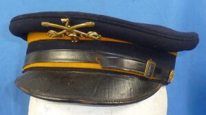 U.S. Army Model 1902 Seventh Cavalry Regiment EM/NCO Visor Cap