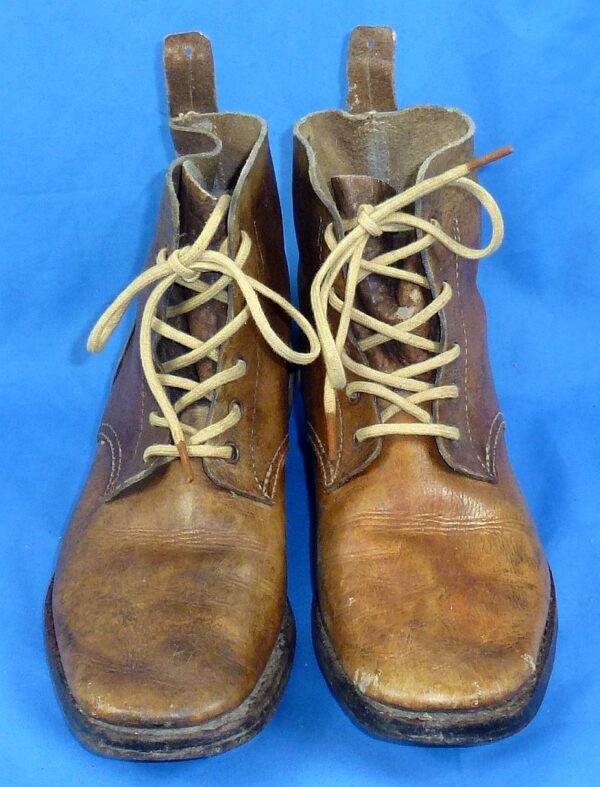 WWII Japanese Army EM/NCO Ankle Boots - Image 4