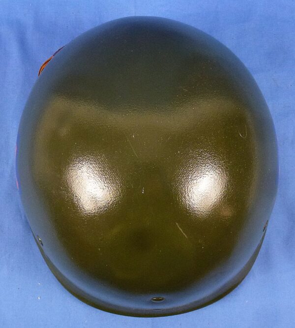 WWII Third Army XII Corps Parade M1 Helmet Liner - Image 4