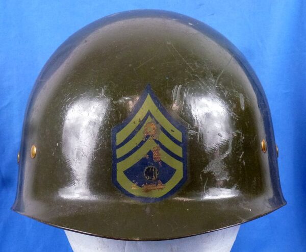 Named 159th Transportation Battalion Staff Sergeant Parade M1 Helmet Liner