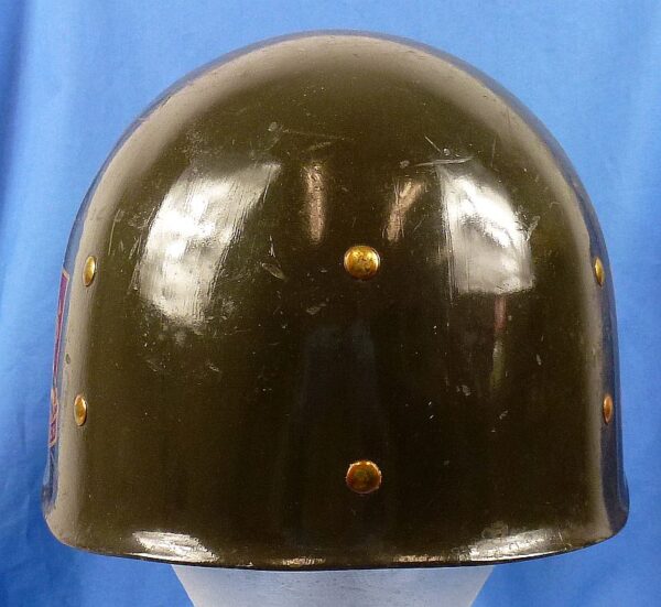 Named 159th Transportation Battalion Staff Sergeant Parade M1 Helmet Liner - Image 5