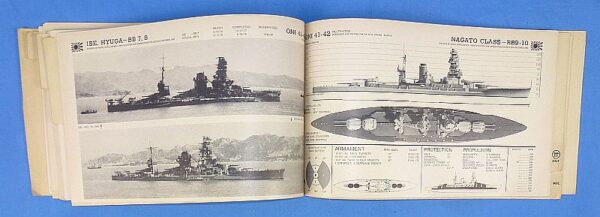 1943 Restricted Recognition Pictorial Manual of Naval Vessels - Image 3