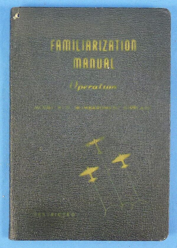 1944 Restricted Boeing Company B-17 Flying Fortress Familiarization Manual