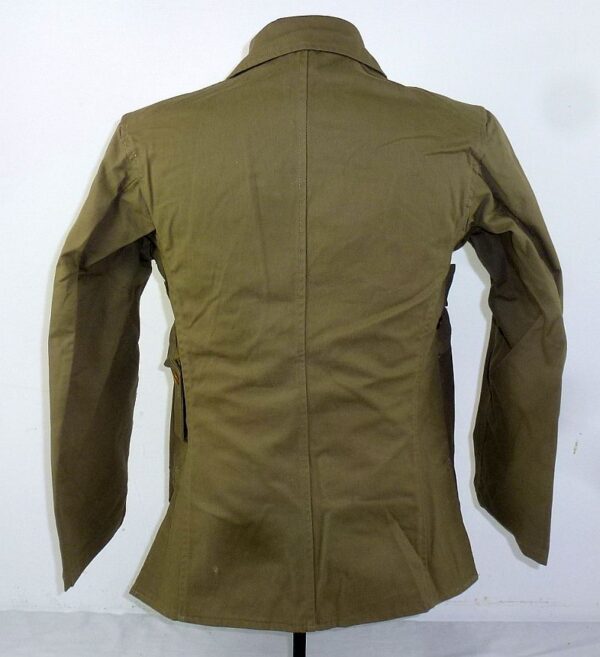 1944 Dated Near Mint Japanese Army EM/NCO 2nd Type Tropical Pleated Pocket Tunic - Image 3