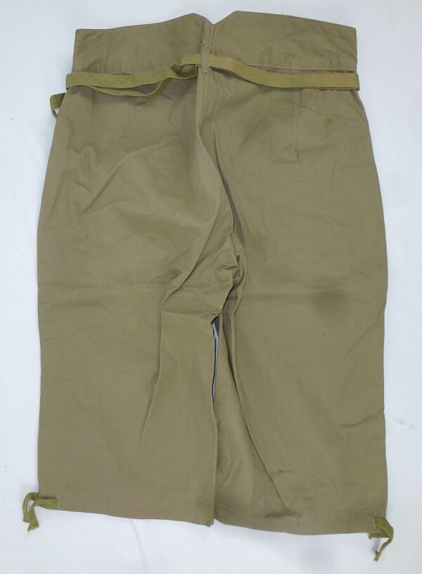 Near Mint WWII Japanese Army EM/NCO Short Cotton Trousers - Image 3
