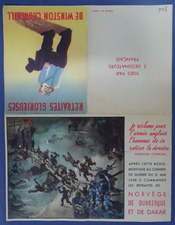 Vichy France Anti-British Flyer - Image 2