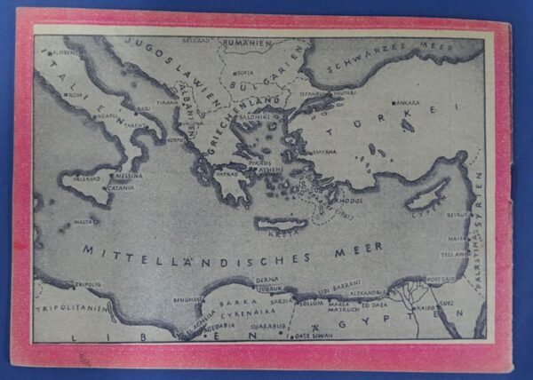 German "Against England in North Africa" Booklet - Image 2