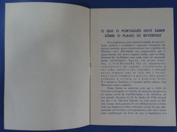 1942 German Anti-British Booklet Directed at Portugal - Image 2