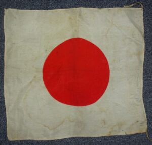 Small WWII Japanese Cotton Flag