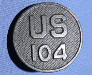 WWI US 104 Collar Disk