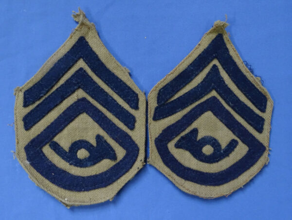 Pair Bugler Sergeant Chevrons