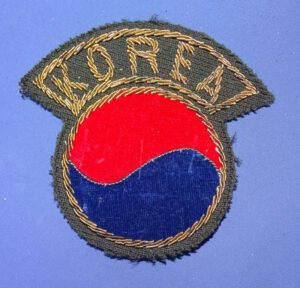 Military Government of Korea Bullion Patch