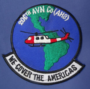 206th Aviation Co (AHS) Squadron Patch