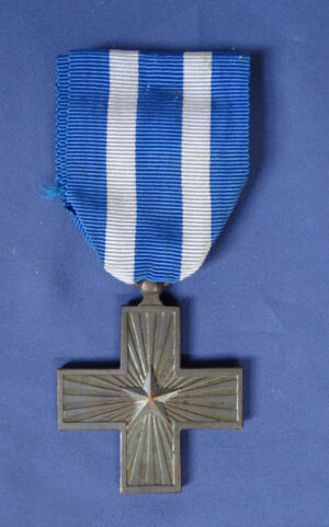 WWI Italian War Merit Cross Medal