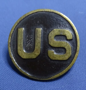 WWI French Made U.S. Collar Disk